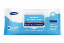 Real Care Hygienic Cleansing Wipes 64Pk 6Ctn