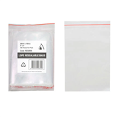 Resealable Bag 9x6 230x150MM 100Pack