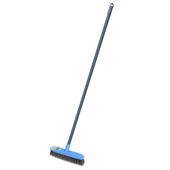 Sabco Broom Indoor With Handle Blue