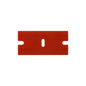 Sheffield Single Edge Plastic Scraper Blades 25PK