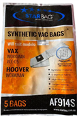 Starbag AF914S Paper Vac Bag 5Pk