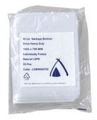 Tailored Garbage Bags 82L Natural Heavy Duty 200CTN