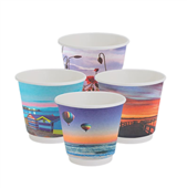 Tailored Hot Cup 8OZ DWall Postcard 25PK