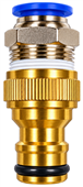 Water Fed Push Fit Tap Connector 8MM