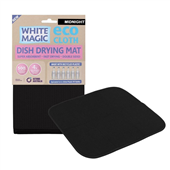 White Magic Eco Cloth Dish Drying Mat Midnight