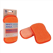White Magic Eco Washing Up Pad Tangerine