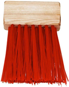Window Track Brush Short Red