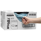 WypAll L30 Embossed Blue Wipers 3 Ply 200CTN
